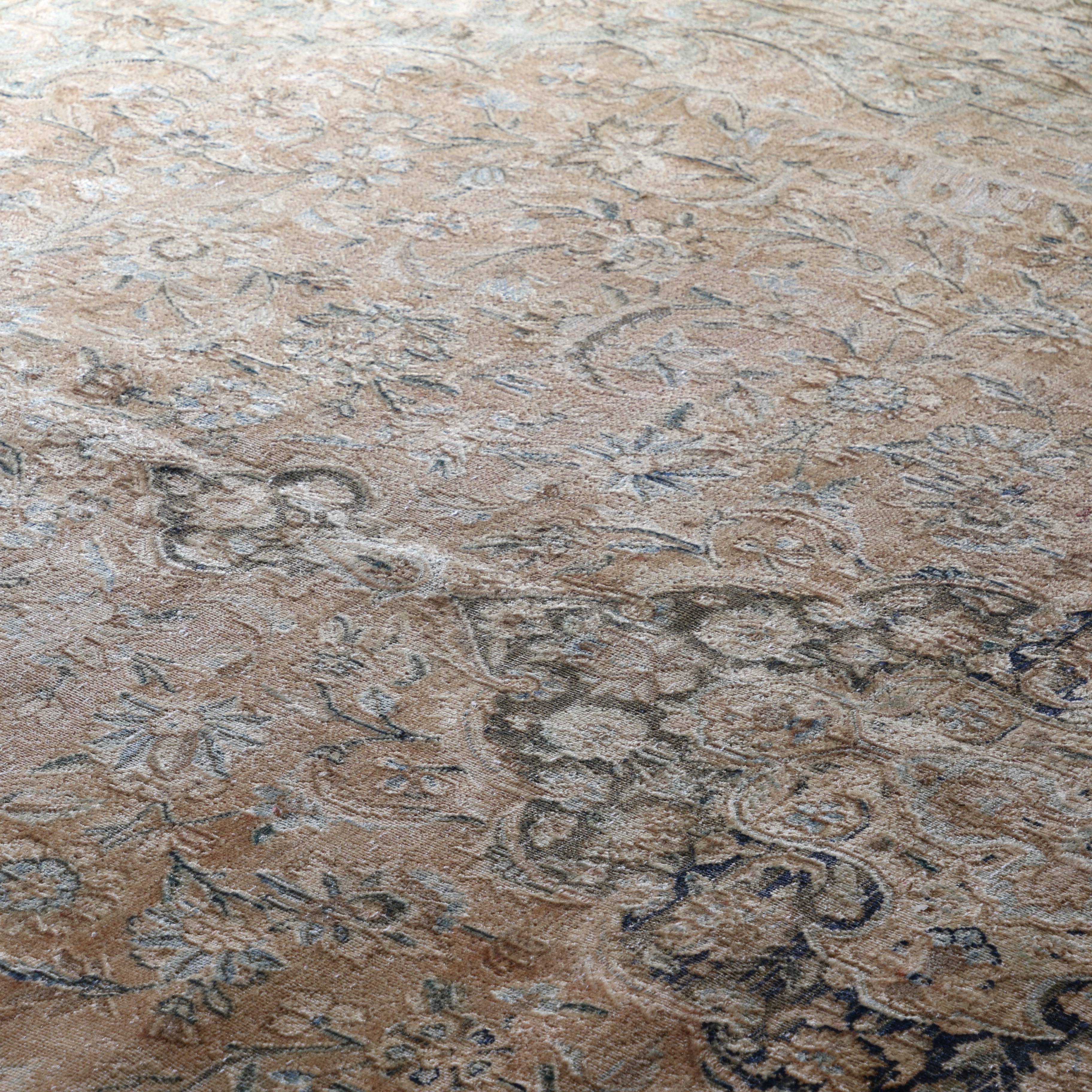 Kerman Rug / Smoked Salmon and Navy